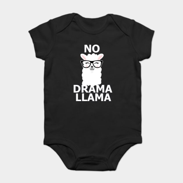 no drama llama onesie
