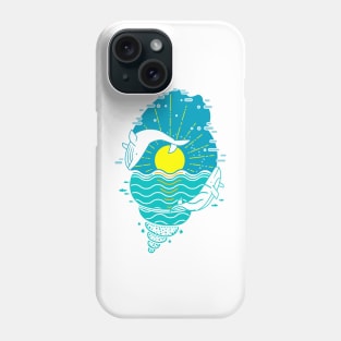 The call of the sea Phone Case