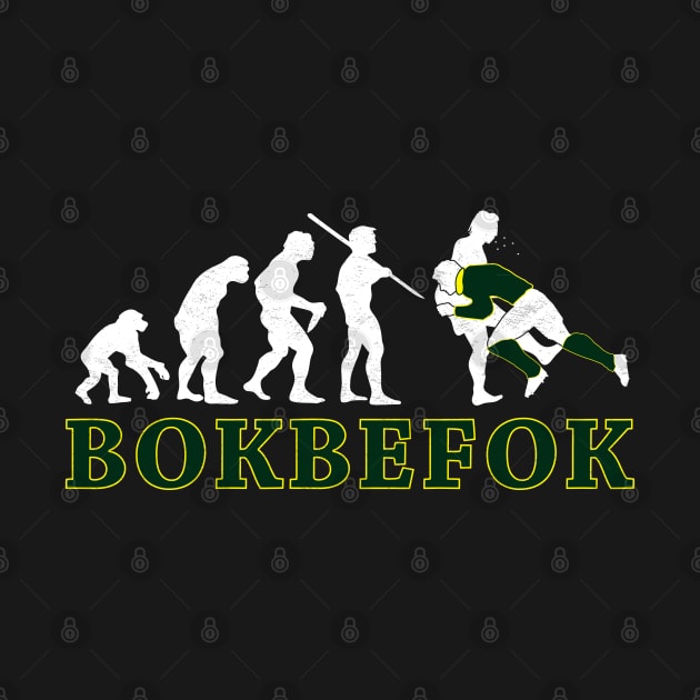 Bokbefok Rugby South Africa Evolution by BraaiNinja