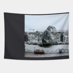 Snow fall Tapestry