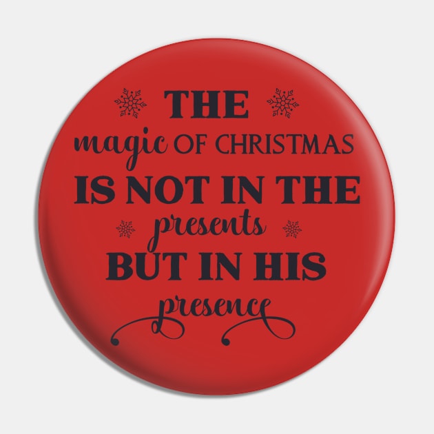 The magic of christmas is Pin by holidaystore