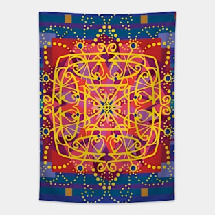 geometric abstraction Tapestry