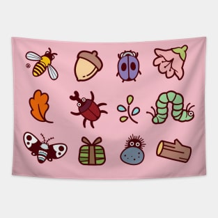 Bugs Kawaii Tapestry