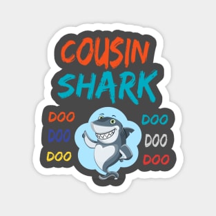 T-shirt Shark Cousin doo doo Magnet