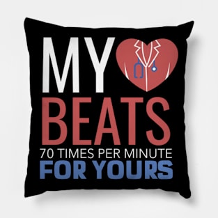 Male Cardiologist Pillow