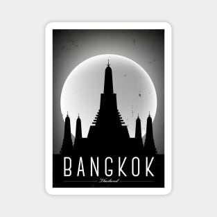 Bangkok Poster Design Magnet