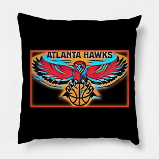 Atlanta basketball Pillow