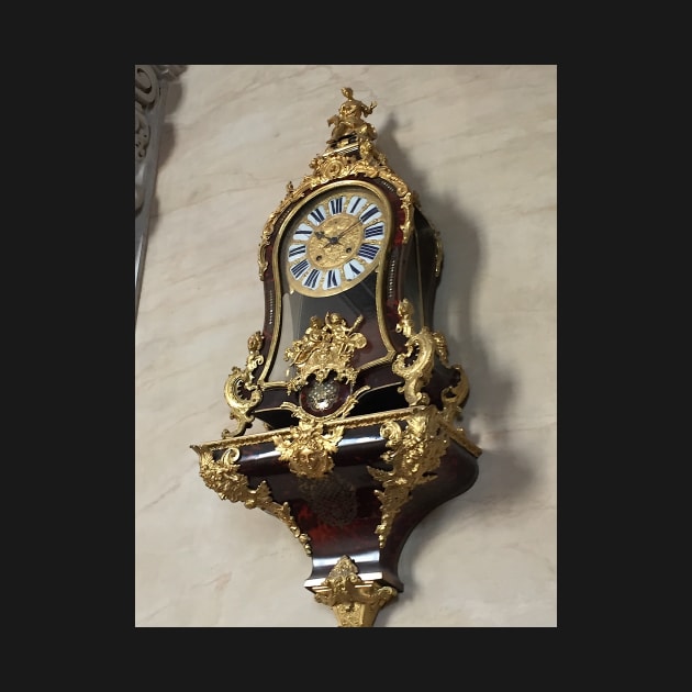 clock chateau de fontainebleau by dreamtravel