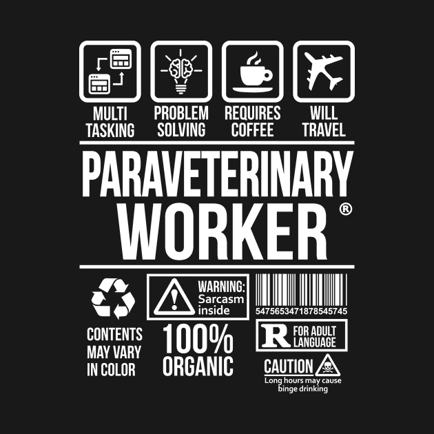 Paraveterinary Worker T-shirt | Job Profession | #DW by DynamiteWear