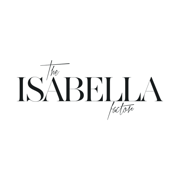 The Isabella Factor by TheXFactor