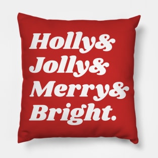 Holly & Jolly Pillow