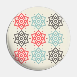 Floral design Pin