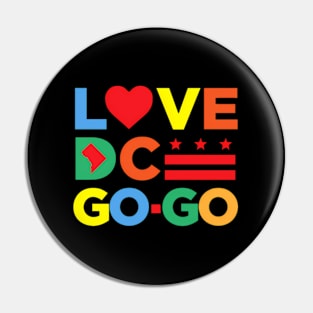 Love Dc Gogo Pin