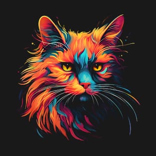 Neon Kitty #21 T-Shirt