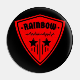 Style retro rainbow is good Pin