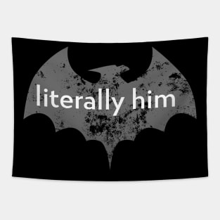 Bat Man literally me Gym Apparel Tapestry