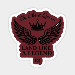land like a legend Magnet