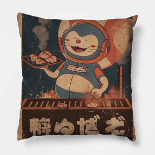 Vintage BBQ Fun Pillow