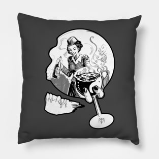 Death's Brew Pillow