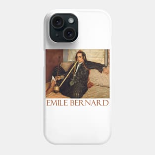 Smoking Hashish (1900) by Emile Bernard Phone Case