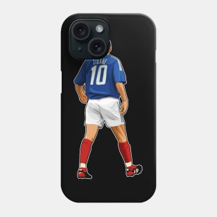 Zinedine Zidane #10 France Captain 1998 Phone Case