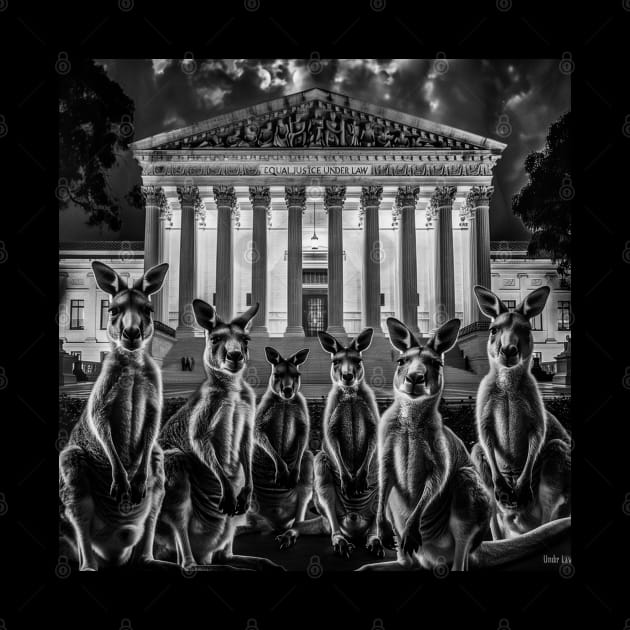 Supreme Court - SCOTUS IS A Kangaroo Court - Robin Fader - Front by SubversiveWare