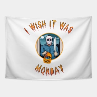 i wish it was monday Tapestry