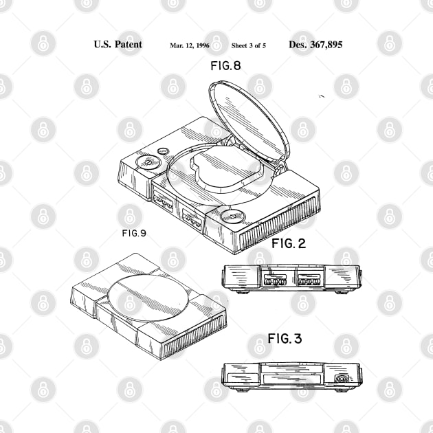 Playstation 1 Patent by DennisMcCarson