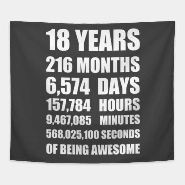 18th Birthday Or 8 Year Wedding Anniversary Gift Birthday Gift