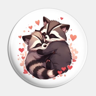 raccoons Pin