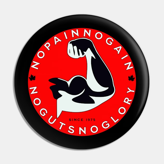 No Pain No Gain Pin by Nicoart2077