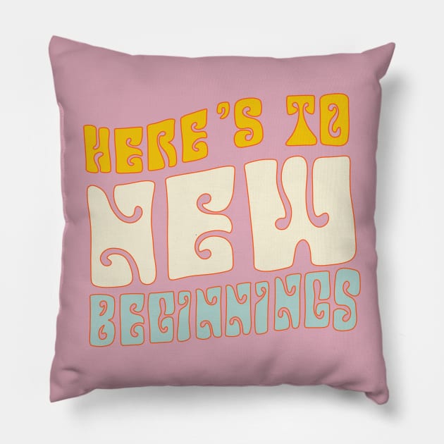 New Beginnings Pillow by Oh So Graceful