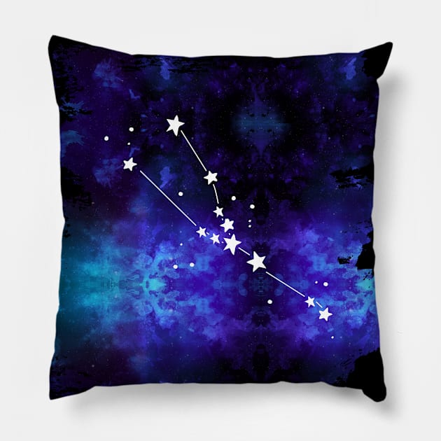 Taurus Galaxy Pillow by joyandgrace
