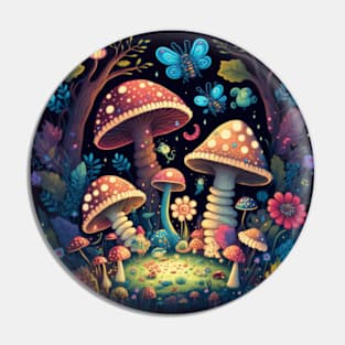 magic mushroom Pin