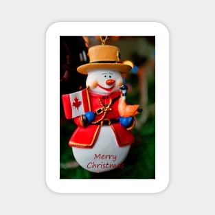 Snowman Christmas Xmas Tree Decoration Magnet