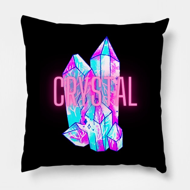 Crystalmodule Design Pillow by MagicTrick