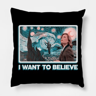 I Want To Believe... in You. Pillow