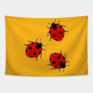 Ladybugs Tapestry