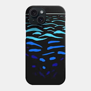 Ocean- abyss- deep blue Phone Case