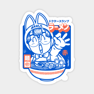 Arale dr slump ramen Magnet