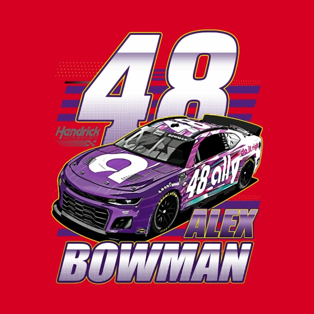 Alex Bowman 48 by Erianna Bee