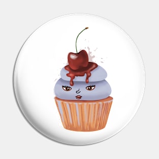 Cute cupcake Pin