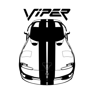 Viper 1996-2002 - Black lines T-Shirt