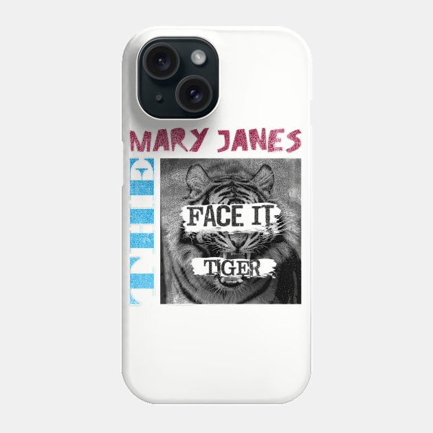 Face It Tiger Phone Case by frizbee