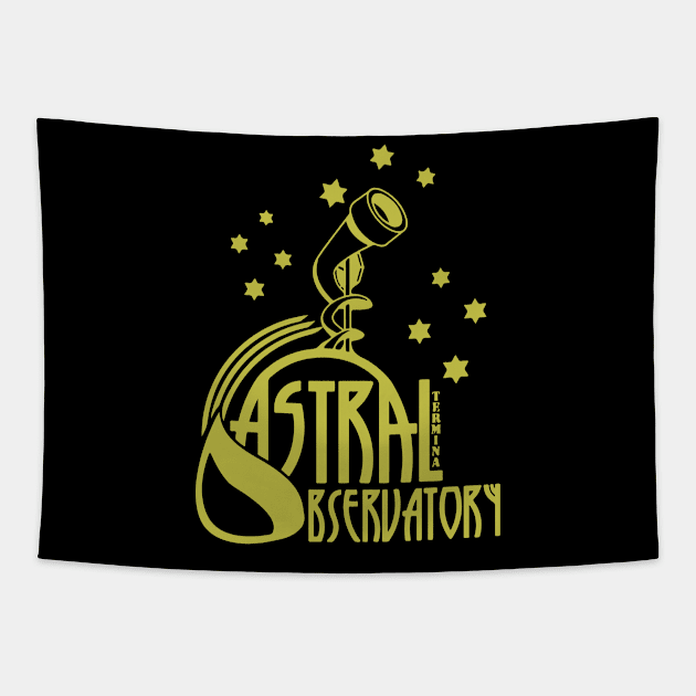 Astral Observatory trasparent Tapestry by MadameDaFunkDesign