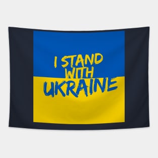 I stand with Ukraine Tapestry