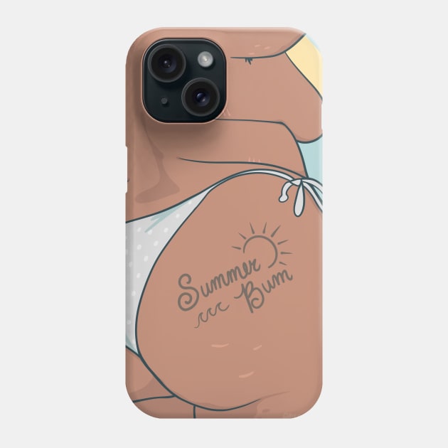 Summer Bum Phone Case by Neoqlassical