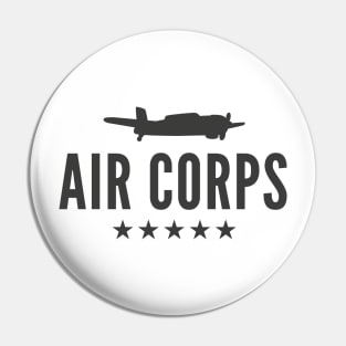 Air Corps Bomber Plane World War II Pin