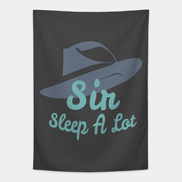 Sir Sleep A Lot Tapestry by B A Y S T A L T