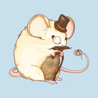 Alistair, Gentleman Mouse - Cute Animals Art (Gentlemen Animals Series) T-Shirt